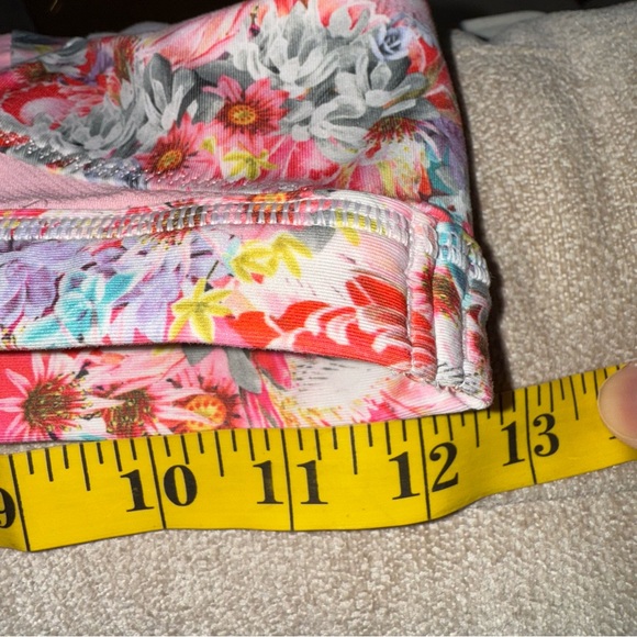 Lululemon Run: Stuff Your Bra II Flowabunga Mini Multi / Bleached Coral Size 6 - Picture 5 of 7